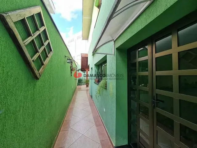 Sobrado com 220m² 4 quartos e 3 banheiros, à venda, no bairro Campestre em Santo André