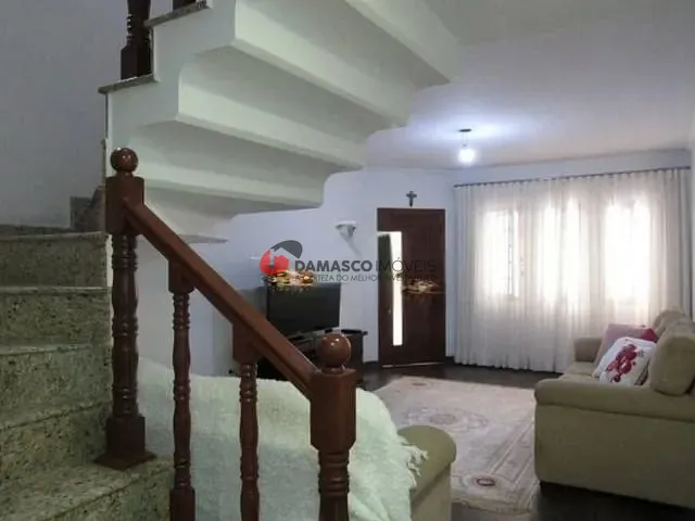 Sobrado com 150m² 3 quartos e 4 banheiros, à venda, no bairro Vila Alto de Santo Andre em Santo André
