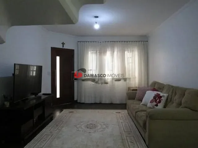 Sobrado com 150m² 3 quartos e 4 banheiros, à venda, no bairro Vila Alto de Santo Andre em Santo André