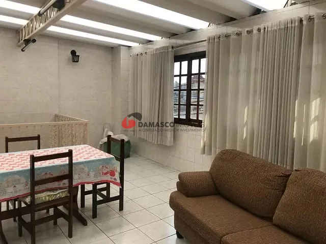 Sobrado com 257m² 4 quartos e 3 banheiros, à venda, no bairro Vila Palmares em Santo André