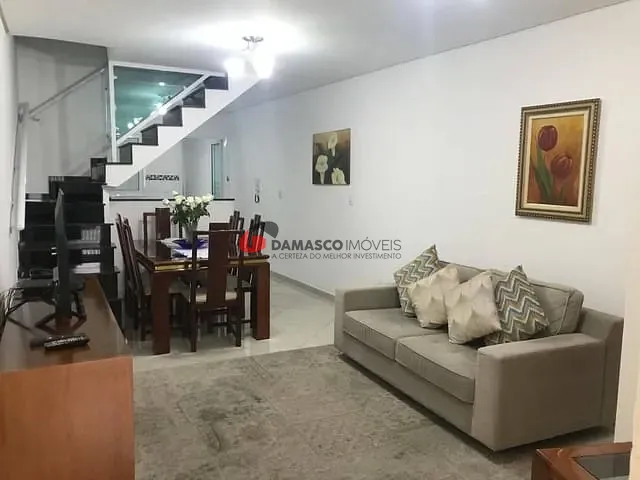 Sobrado com 95m² 3 quartos e 3 banheiros, à venda, no bairro Vila Pires em Santo André