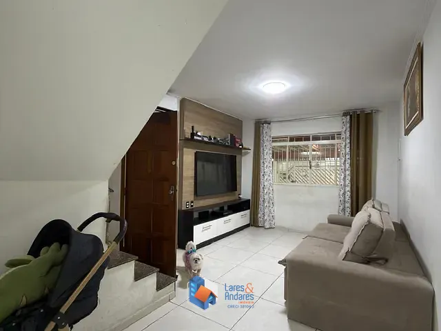Sobrado com 100m² 3 quartos e 3 banheiros, à venda, no bairro Vila Nivi em São Paulo