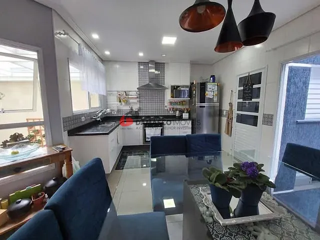 Sobrado com 172m² 3 quartos e 3 banheiros, à venda, no bairro Nova Gerti em São Caetano do Sul