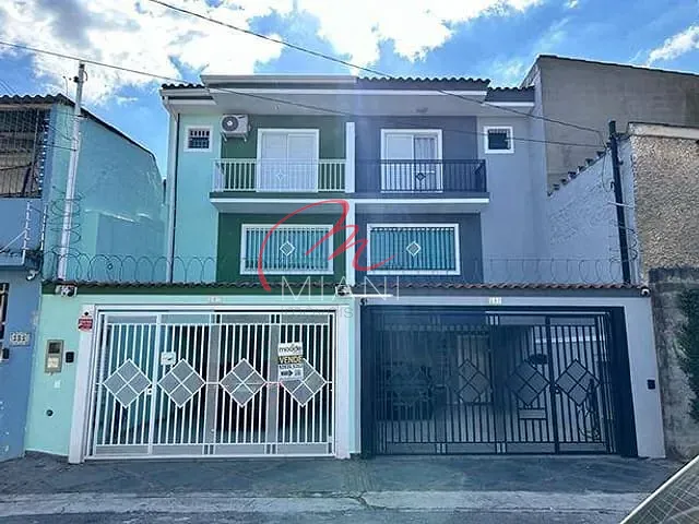 Sobrado com 156m² 3 quartos e 3 banheiros, à venda, no bairro Jardim Ester em São Paulo