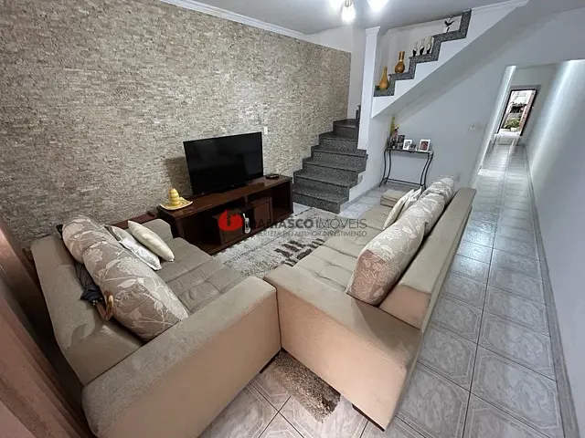 Sobrado 3 quartos e 2 banheiros, à venda, no bairro Osvaldo Cruz em São Caetano do Sul