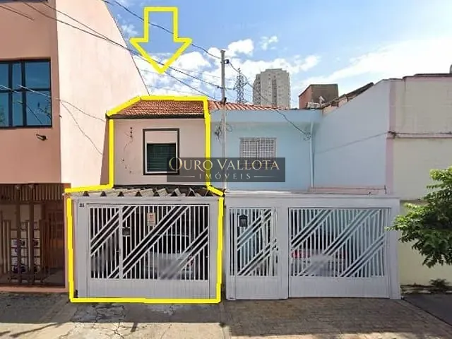 Sobrado com 88m² 2 quartos e 2 banheiros, à venda, no bairro Mooca em São Paulo