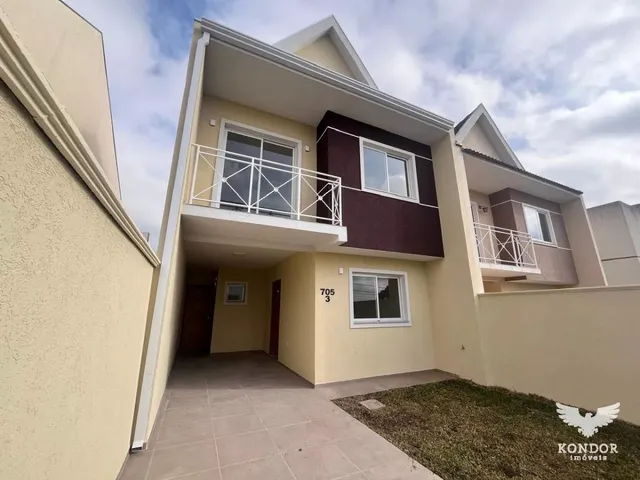 Sobrado com 150m² 3 quartos e 3 banheiros, à venda, no bairro Taboão em Curitiba