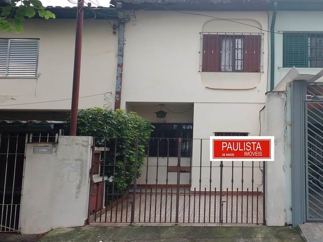 Foto do Sobrado - Sobrado a venda, 80 m², 2 dormitórios, sala dois ambientes, 2 banheiros, quintal, quarto e banheiro de emprega, 1 vaga, - Campo Belo - São Paulo/SP | Paulista Imóveis