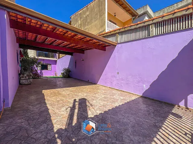 Sobrado com 250m² 3 quartos e 3 banheiros, à venda, no bairro Vila Bocaina em Mauá