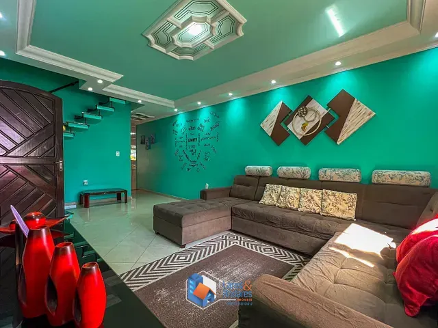 Sobrado com 250m² 3 quartos e 3 banheiros, à venda, no bairro Vila Bocaina em Mauá