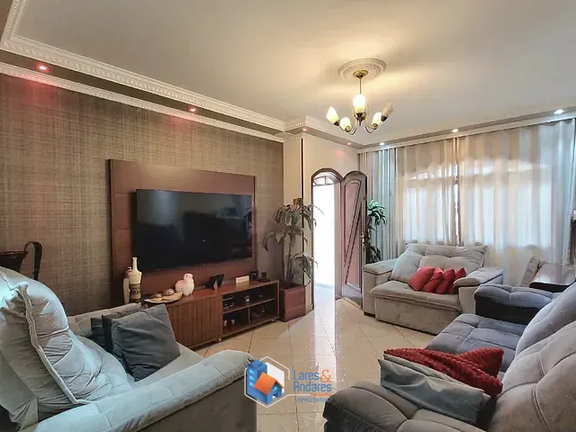 Sobrado com 125m² 3 quartos e 3 banheiros, à venda, no bairro Jardim Rina em Santo André