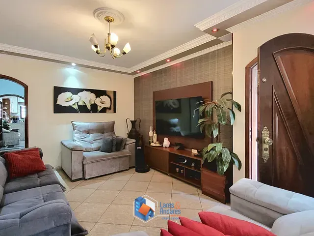 Sobrado com 125m² 3 quartos e 3 banheiros, à venda, no bairro Jardim Rina em Santo André