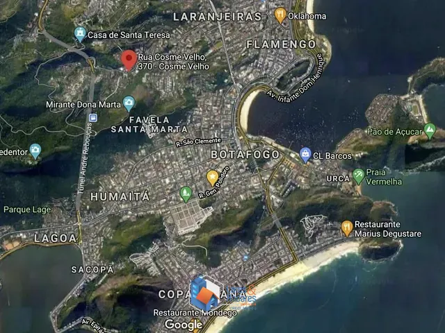 Sobrado com 600m² 10 quartos e 8 banheiros, à venda, no bairro Cosme Velho em Rio De Janeiro