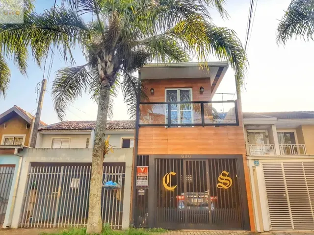 Sobrado 2 quartos e 2 banheiros, à venda, no bairro Cidade Industrial em Curitiba