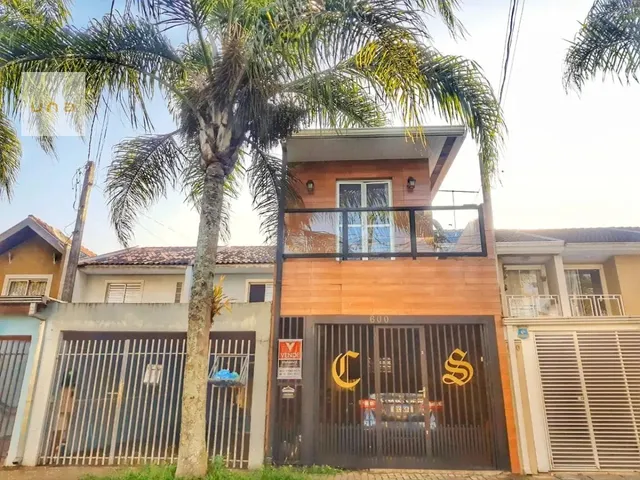 Sobrado 2 quartos e 1 banheiro, à venda, no bairro Cidade Industrial em Curitiba