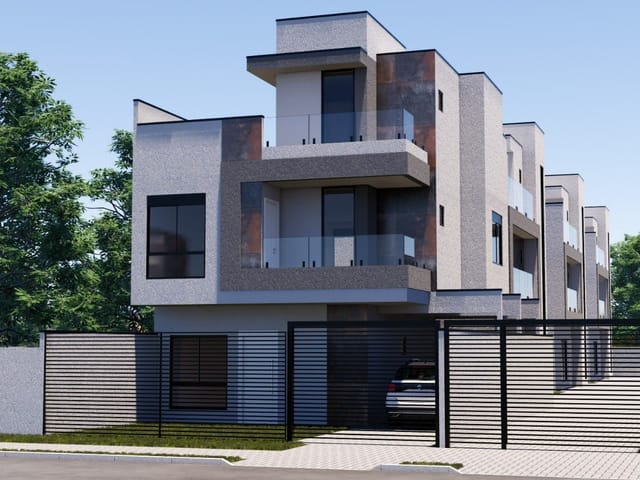 Sobrado com 131m² 3 quartos e 2 banheiros, à venda, no bairro Boqueirão em Curitiba