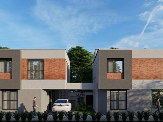 Sobrado com 109m² 3 quartos e 3 banheiros, à venda, no bairro Uberaba em Curitiba