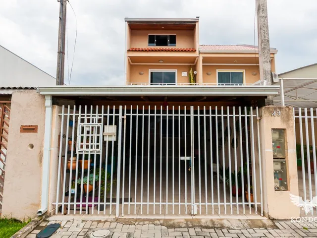Sobrado com 80m² 4 quartos e 2 banheiros, à venda, no bairro Cidade Industrial em Curitiba
