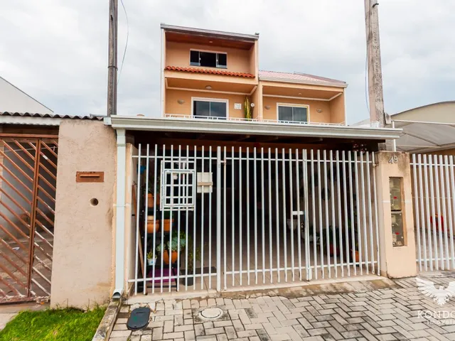 Sobrado com 80m² 4 quartos e 2 banheiros, à venda, no bairro Cidade Industrial em Curitiba