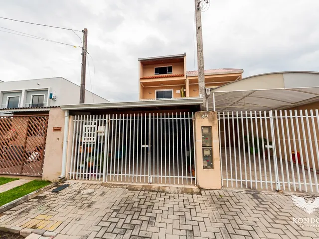 Casa com 80m² 4 quartos e 2 banheiros, à venda, no bairro Cidade Industrial em Curitiba