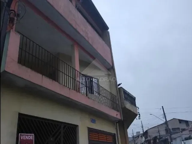 Sobrado com 141m² 5 quartos e 1 banheiro, à venda, no bairro Jardim Primavera em Mauá