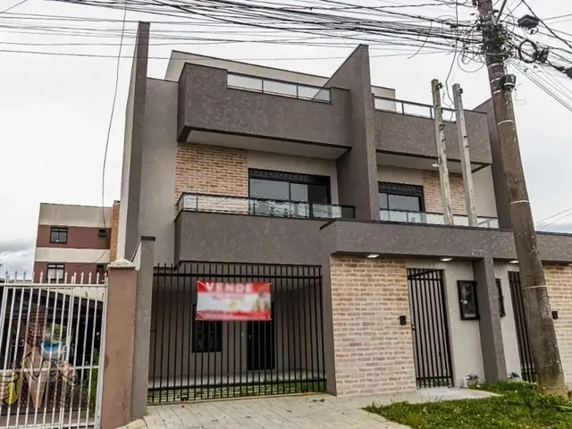 Sobrado com 192m² 4 quartos e 3 banheiros, à venda, no bairro Cidade Jardim em São José Dos Pinhais