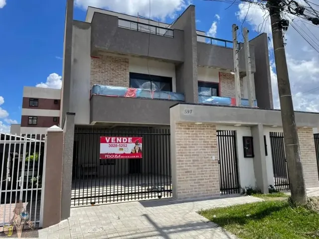 Sobrado com 192m² 4 quartos e 3 banheiros, à venda, no bairro Cidade Jardim em São José Dos Pinhais