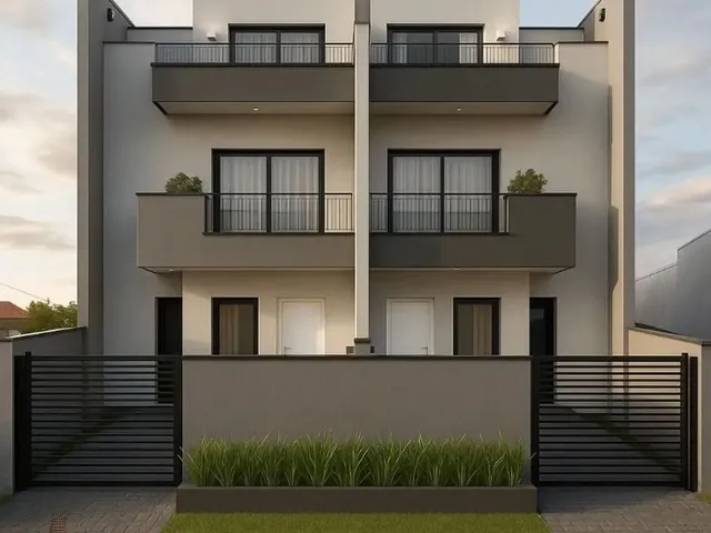 Sobrado com 192m² 4 quartos e 3 banheiros, à venda, no bairro Cidade Jardim em São José Dos Pinhais