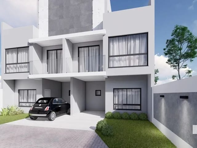 Sobrado 3 quartos e 3 banheiros, à venda, no bairro Uberaba em Curitiba