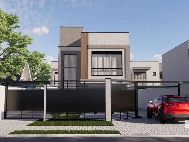 Sobrado 3 quartos e 4 banheiros, à venda, no bairro Uberaba em Curitiba