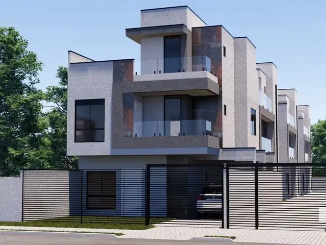 Sobrado 3 quartos e 4 banheiros, à venda, no bairro Boqueirão em Curitiba