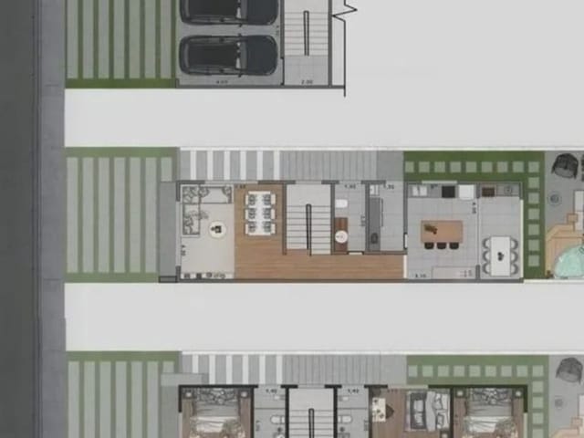Sobrado com 141m² 3 quartos e 2 banheiros, à venda, no bairro Parque Rizzo II em Cotia