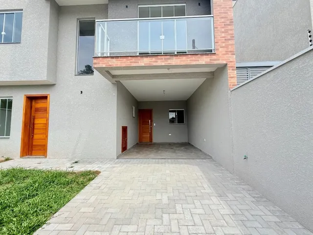 Sobrado com 129m² 3 quartos e 3 banheiros, à venda, no bairro São Braz em Curitiba