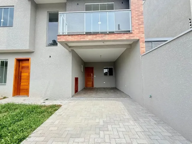 Sobrado com 129m² 3 quartos e 3 banheiros, à venda, no bairro São Braz em Curitiba