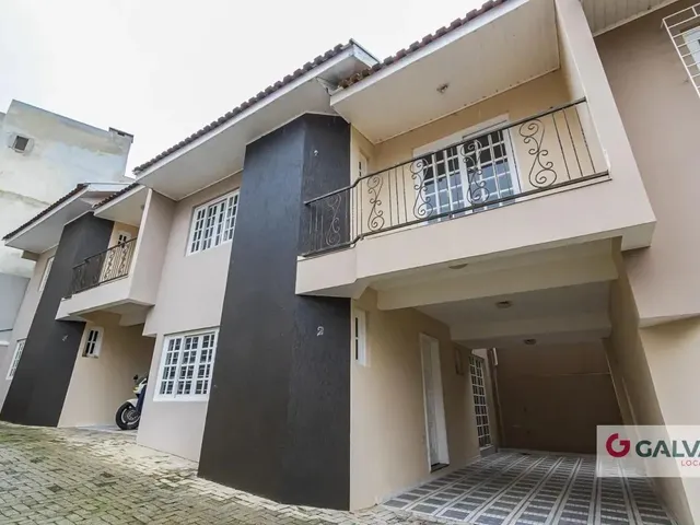 Sobrado 3 quartos e 3 banheiros, para alugar, no bairro São Lourenço em Curitiba