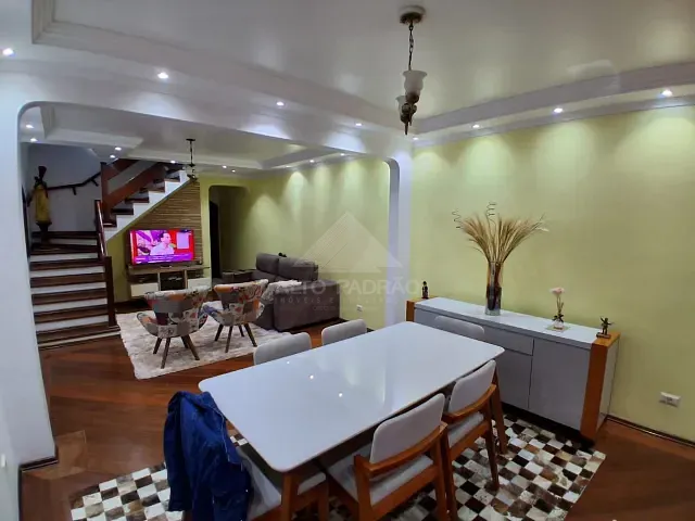 Sobrado com 129m² 4 quartos e 3 banheiros, à venda, no bairro Jardim Mauá em Mauá