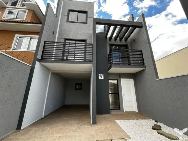 Casa com 99m² 3 quartos e 3 banheiros, à venda, no bairro Santa Felicidade em Curitiba