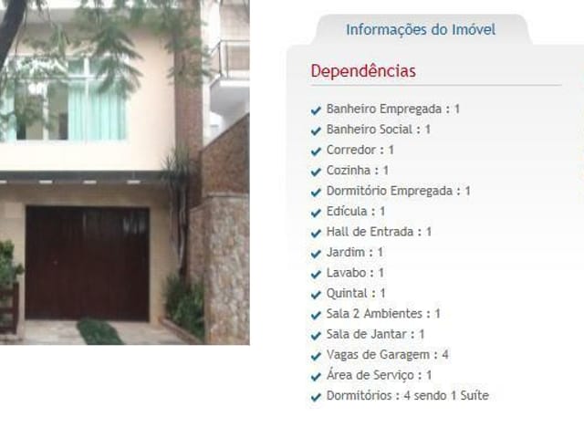Foto do Sobrado - Sobrado à venda 4 Quartos, 1 Suite, 4 Vagas, 286.2M², Jardim Anália Franco, São Paulo - SP | ZONA LESTE IMÓVEIS