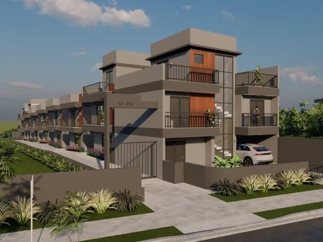 Sobrado com 166m² 3 quartos e 3 banheiros, à venda, no bairro Pilarzinho em Curitiba