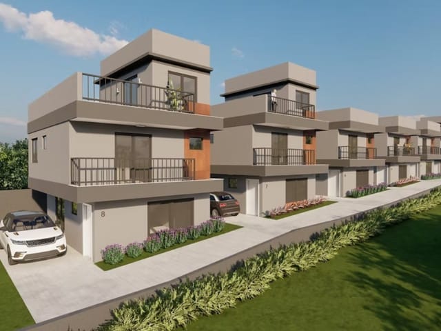 Sobrado com 166m² 3 quartos e 3 banheiros, à venda, no bairro Pilarzinho em Curitiba