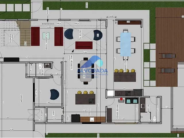 Sobrado com 451m² 4 quartos e 1 banheiro, à venda, no bairro Condomínio Residencial Alphaville II em São José dos Campos