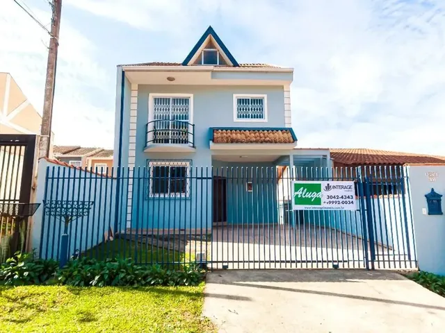 Sobrado com 138m² 3 quartos e 2 banheiros, para alugar, no bairro Santa Felicidade em Curitiba