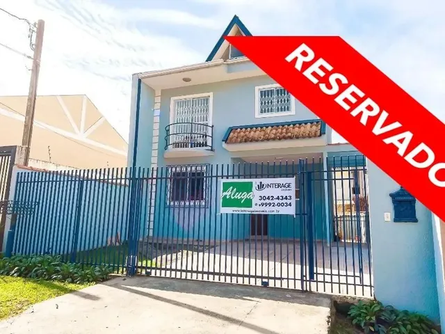 Sobrado com 138m² 3 quartos e 2 banheiros, para alugar, no bairro Santa Felicidade em Curitiba