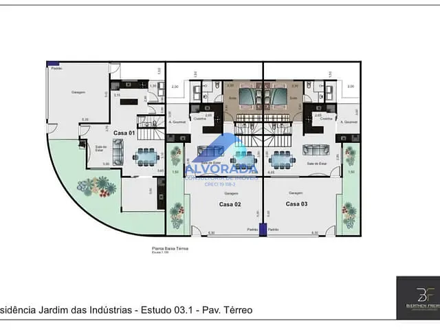 Sobrado com 126m² 3 quartos e 1 banheiro, à venda, no bairro Jardim das Indústrias em São José dos Campos