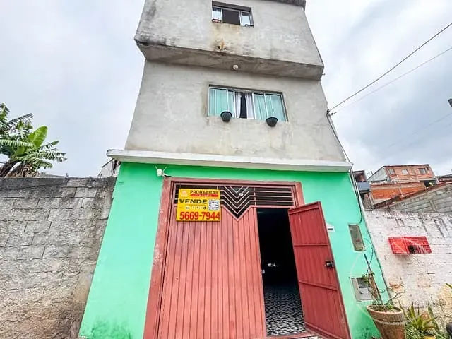 Sobrado com 64m² 2 quartos e 2 banheiros, à venda, no bairro Parelheiros em São Paulo