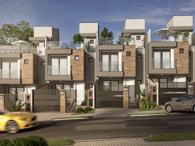 Sobrado com 154m² 3 quartos e 4 banheiros, à venda, no bairro Pilarzinho em Curitiba