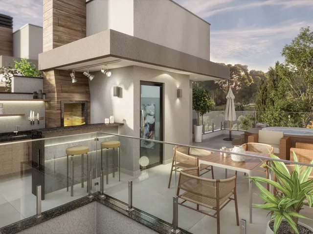 Sobrado com 154m² 3 quartos e 4 banheiros, à venda, no bairro Pilarzinho em Curitiba