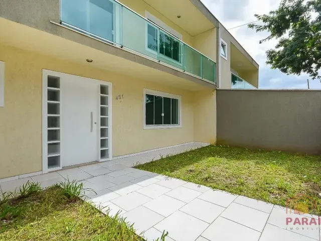 Sobrado 3 quartos e 3 banheiros, para alugar, no bairro Atuba em Curitiba