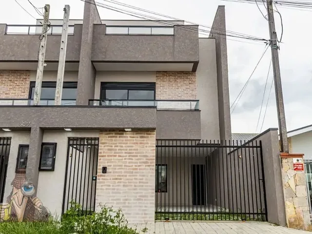 Sobrado com 192m², à venda, no bairro Cidade Jardim em São José Dos Pinhais
