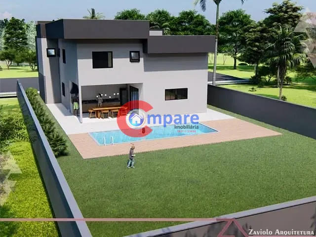 Sobrado com 600m² 4 quartos e 5 banheiros, à venda, no bairro Jardim Colonial em Atibaia